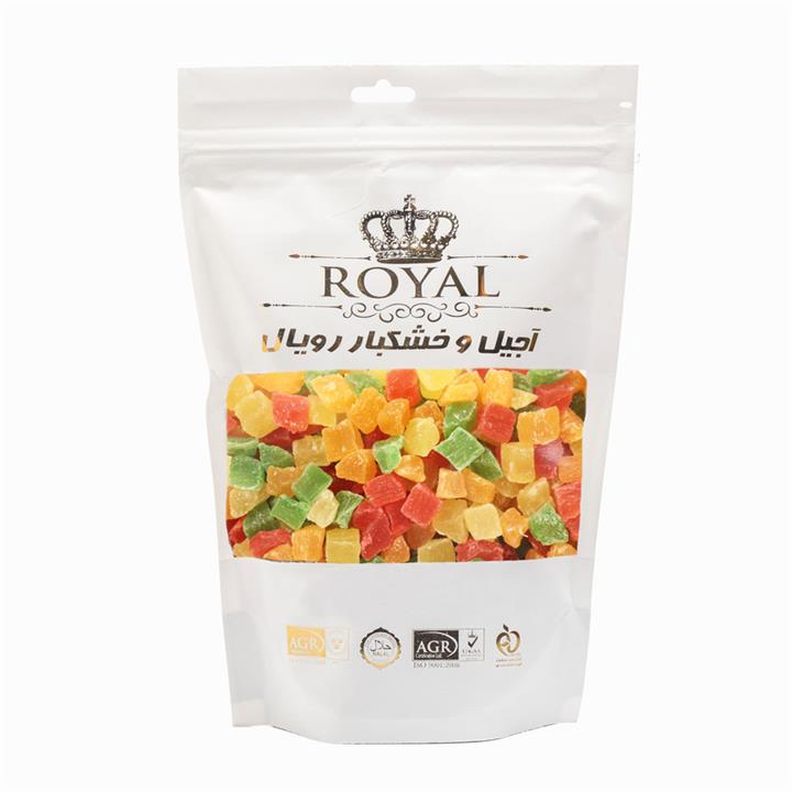 حبه میوه آناناس رنگی رویال - 250 گرم
